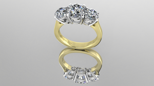 3ST-102 Yellow Gold