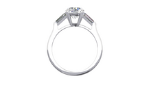 Load image into Gallery viewer, 3STRBCBGT-102 White Gold
